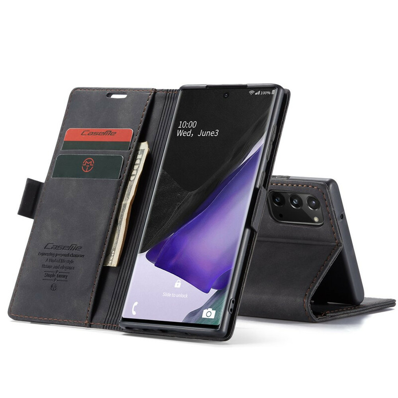 Housse Samsung Galaxy Note 20 CASEME Simili Cuir Housse Samsung Galaxy Note 20 CASEME Simili Cuir