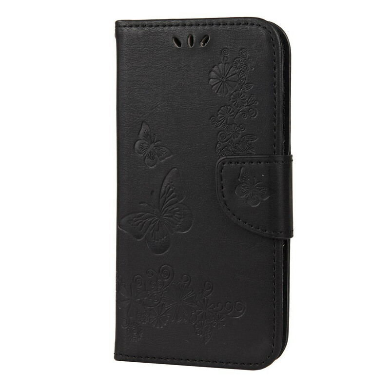 Housse iPhone 12 Max / 12 Pro Splendides Papillons à Lanière Housse iPhone 12 Max / 12 Pro Splendides Papillons à Lanière