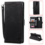 Housse Xaiomi Redmi 9 Simili Cuir Bicolore Contours Renforcés Housse Xaiomi Redmi 9 Simili Cuir Bicolore Contours Renforcés