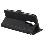 Housse Xaiomi Redmi 9 Simili Cuir Bicolore Contours Renforcés Housse Xaiomi Redmi 9 Simili Cuir Bicolore Contours Renforcés