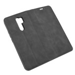 Flip Cover Xiaomi Redmi 9 Effet Cuir Douceur Flip Cover Xiaomi Redmi 9 Effet Cuir Douceur