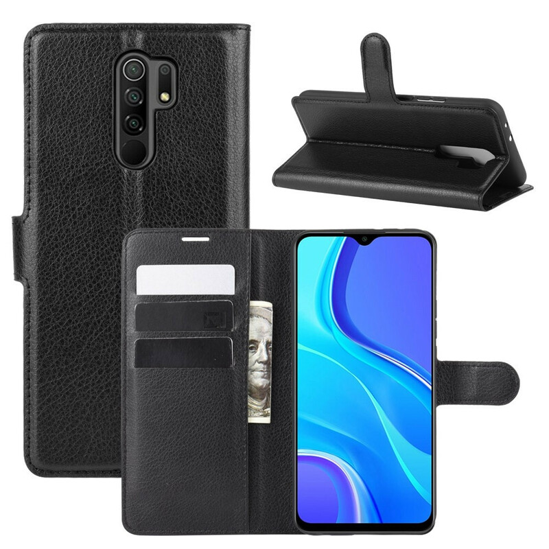 Housse Xiaomi Redmi 9 Simili Cuir Classique Housse Xiaomi Redmi 9 Simili Cuir Classique