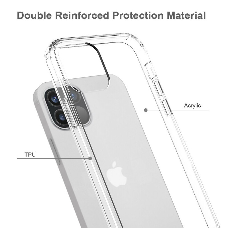 Coque iPhone 12 Max / 12 Pro Transparente Hybride