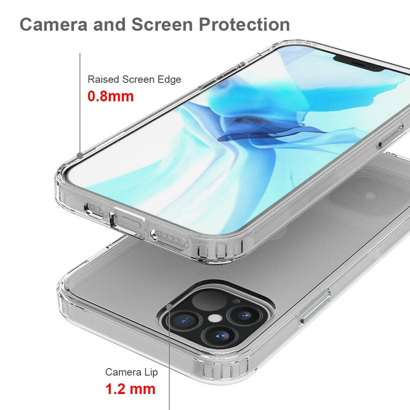 Coque iPhone 12 Max / 12 Pro Transparente Hybride Coque iPhone 12 Max / 12 Pro Transparente Hybride