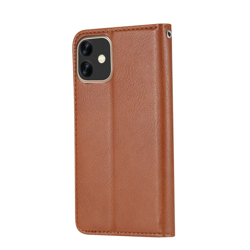 Flip Cover iPhone 12 Max / 12 Pro Simili Cuir Porte-Cartes Flip Cover iPhone 12 Max / 12 Pro Simili Cuir Porte-Cartes
