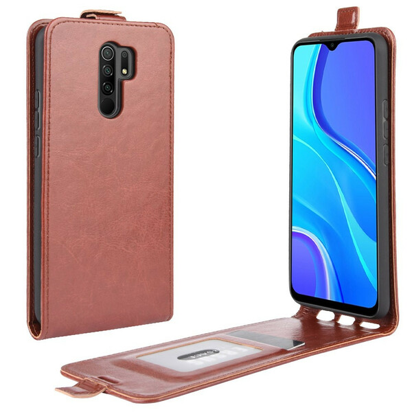 Housse Xiaomi Redmi 9 Rabattable Effet Cuir