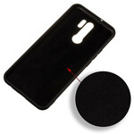 Coque Xiaomi Redmi 9 Silicone Liquide Avec Lanière Coque Xiaomi Redmi 9 Silicone Liquide Avec Lanière