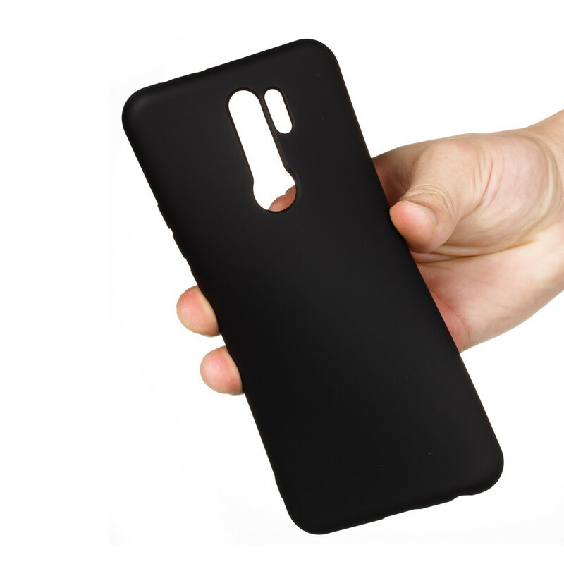 Coque Xiaomi Redmi 9 Silicone Liquide Avec Lanière Coque Xiaomi Redmi 9 Silicone Liquide Avec Lanière