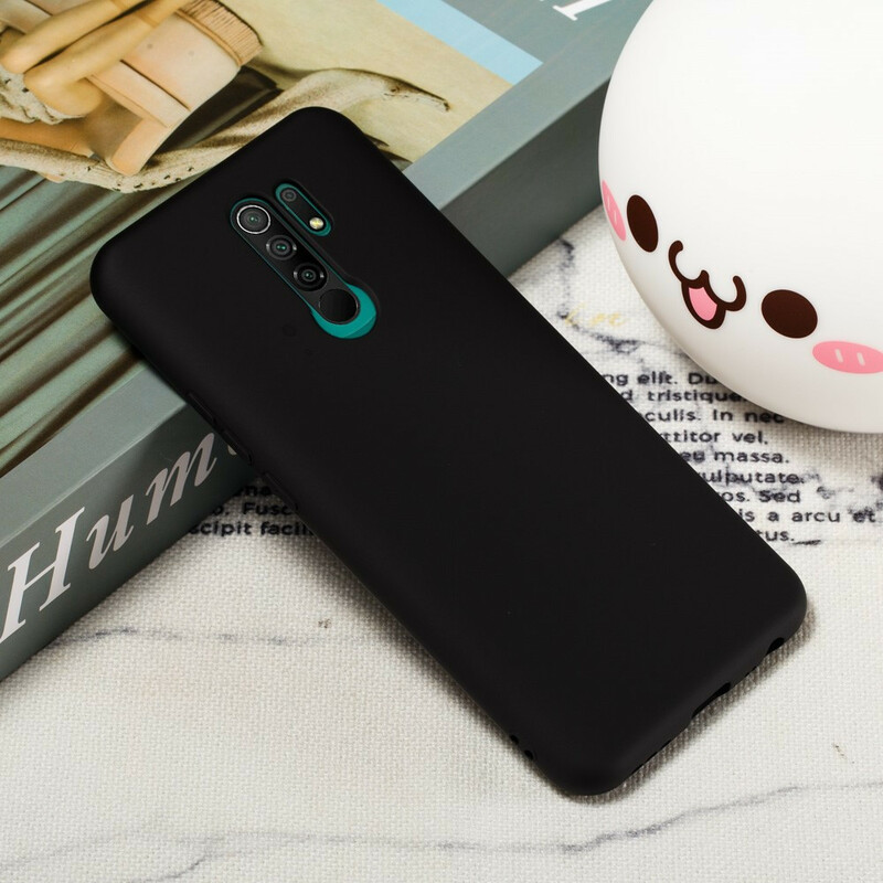 Coque Xiaomi Redmi 9 Silicone Liquide Avec Lanière