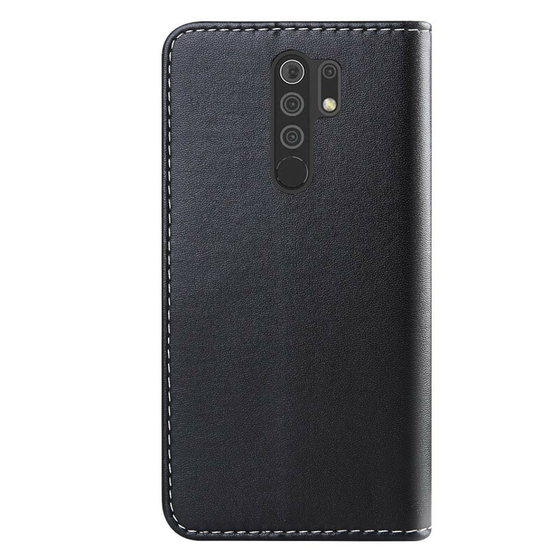 Housse Xiaomi Redmi 9 Effet Cuir Tricolore Housse Xiaomi Redmi 9 Effet Cuir Tricolore
