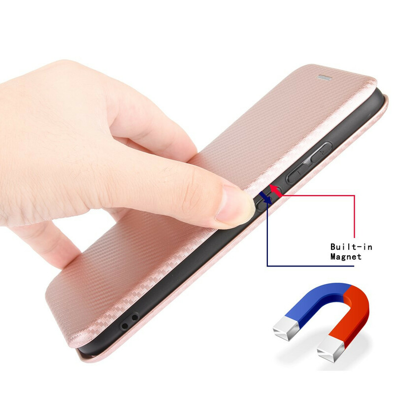 Flip Cover Xiaomi Redmi 9A Silicone Carbone Coloré Flip Cover Xiaomi Redmi 9A Silicone Carbone Coloré