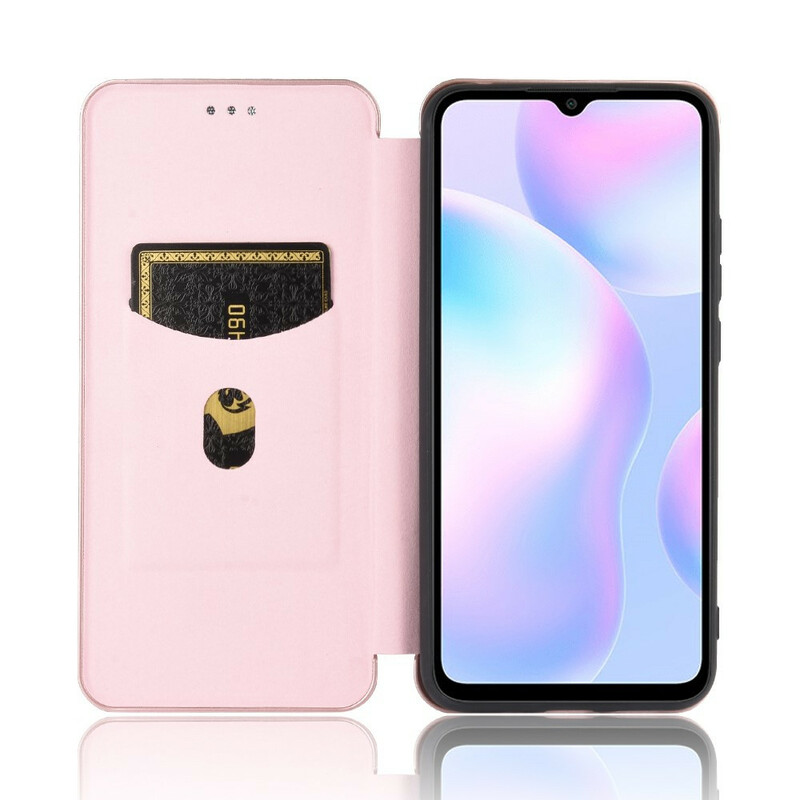 Flip Cover Xiaomi Redmi 9A Silicone Carbone Coloré Flip Cover Xiaomi Redmi 9A Silicone Carbone Coloré