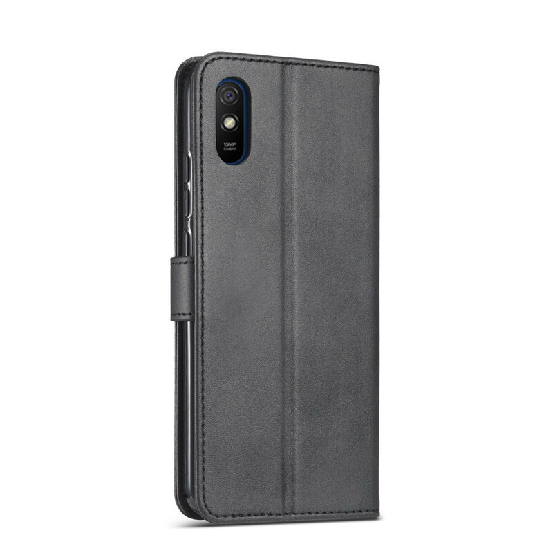 Housse Xiaomi Redmi 9A LC.IMEEKE Effet Cuir