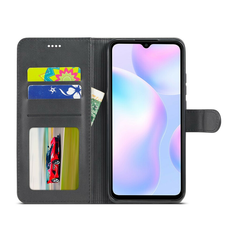 Housse Xiaomi Redmi 9A LC.IMEEKE Effet Cuir Housse Xiaomi Redmi 9A LC.IMEEKE Effet Cuir