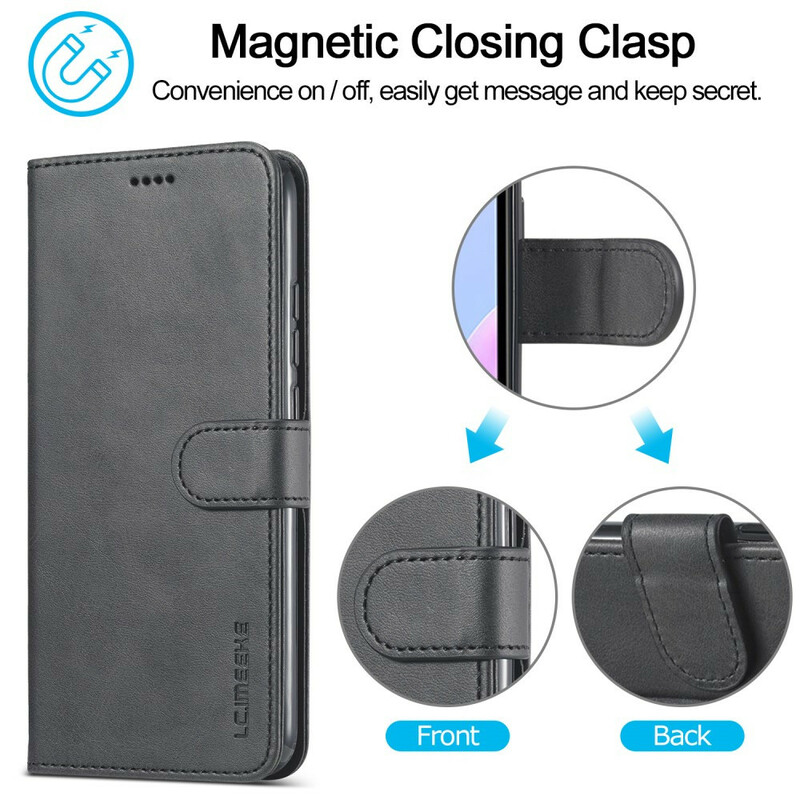 Housse Xiaomi Redmi 9A LC.IMEEKE Effet Cuir Housse Xiaomi Redmi 9A LC.IMEEKE Effet Cuir