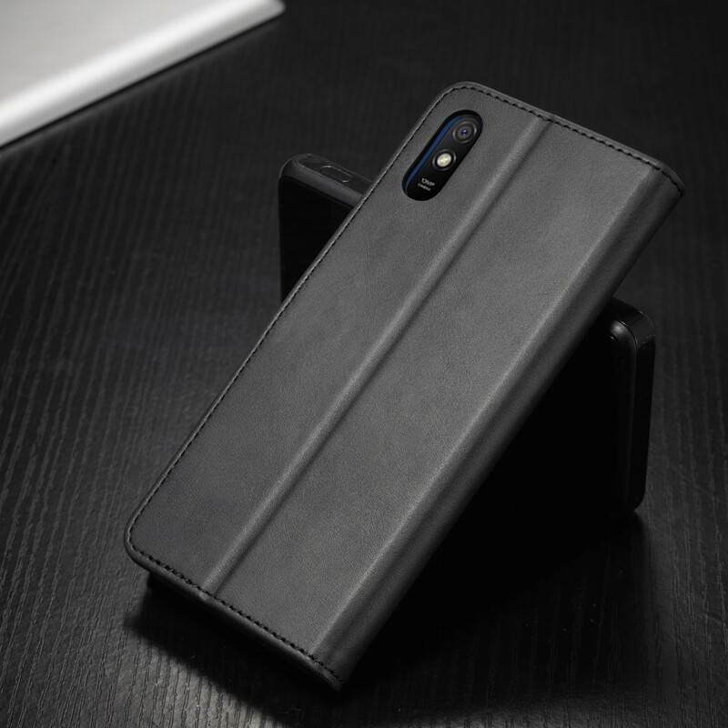 Housse Xiaomi Redmi 9A LC.IMEEKE Effet Cuir Housse Xiaomi Redmi 9A LC.IMEEKE Effet Cuir