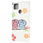 Housse Xiaomi Redmi 9C Couple de Hiboux Housse Xiaomi Redmi 9C Couple de Hiboux