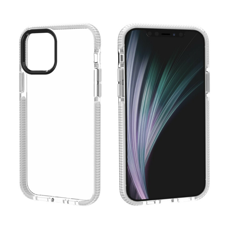 Coque iPhone 12 Transparente rebords Silicone Coque iPhone 12 Transparente rebords Silicone