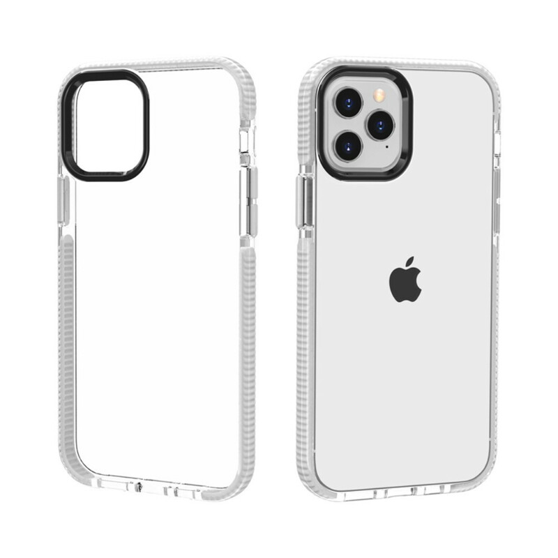 Coque iPhone 12 Transparente rebords Silicone Coque iPhone 12 Transparente rebords Silicone