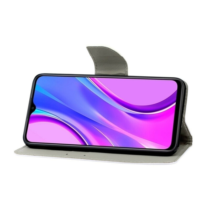 Housse Xiaomi Redmi 9C Marguerites à Lanière Housse Xiaomi Redmi 9C Marguerites à Lanière