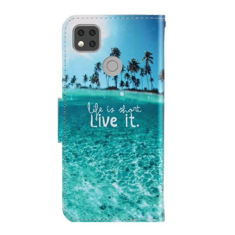 Housse Xiaomi Redmi 9C Live It à Lanière
