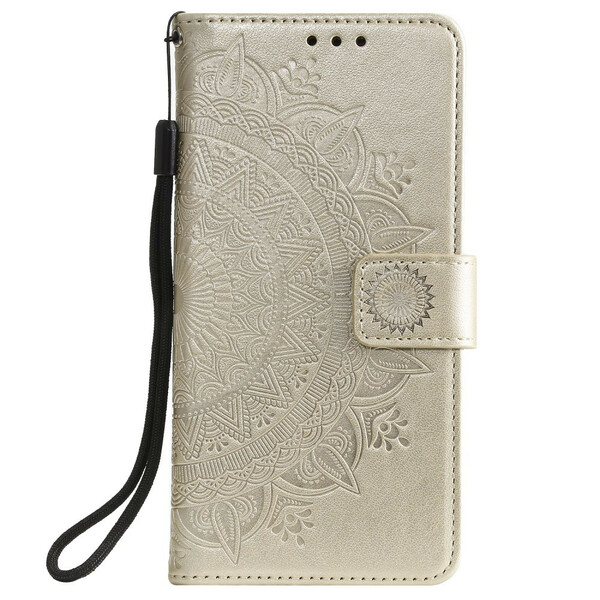 Housse iPhone 12 Mandala Soleil