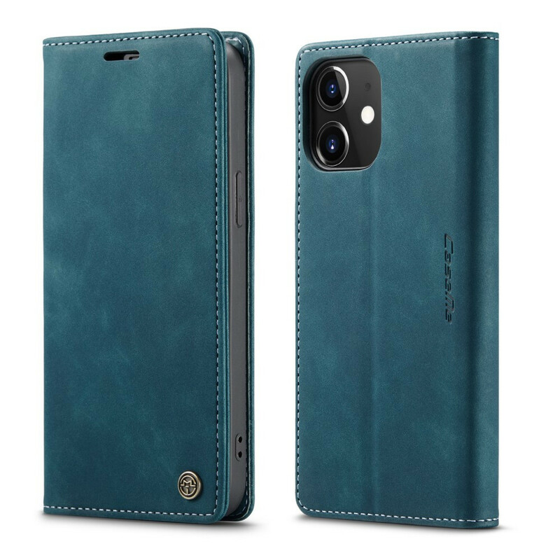 Flip Cover iPhone 12 CASEME Simili Cuir Flip Cover iPhone 12 CASEME Simili Cuir
