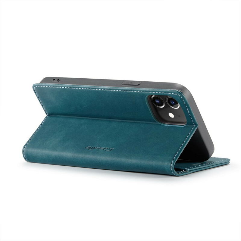 Flip Cover iPhone 12 CASEME Simili Cuir Flip Cover iPhone 12 CASEME Simili Cuir