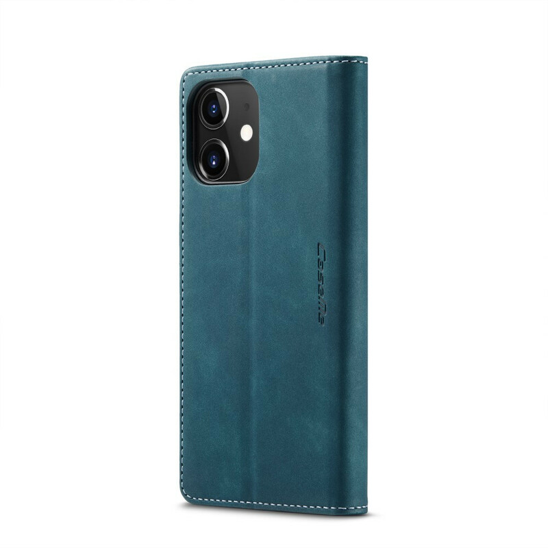 Flip Cover iPhone 12 CASEME Simili Cuir Flip Cover iPhone 12 CASEME Simili Cuir
