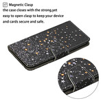 Housse iPhone 12 Pro Max Étoiles et Paillettes avec Lanière Housse iPhone 12 Pro Max Étoiles et Paillettes avec Lanière