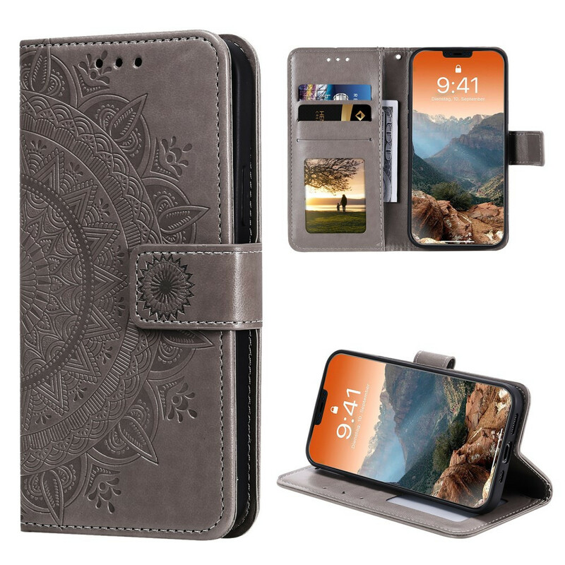 Housse iPhone 12 Pro Max Mandala Soleil Housse iPhone 12 Pro Max Mandala Soleil