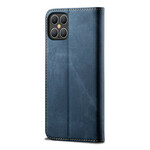 Flip Cover iPhone 12 Pro Max Simili Cuir Texture Jeans