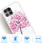 Coque iPhone 12 Pro Max Top Arbre Rose