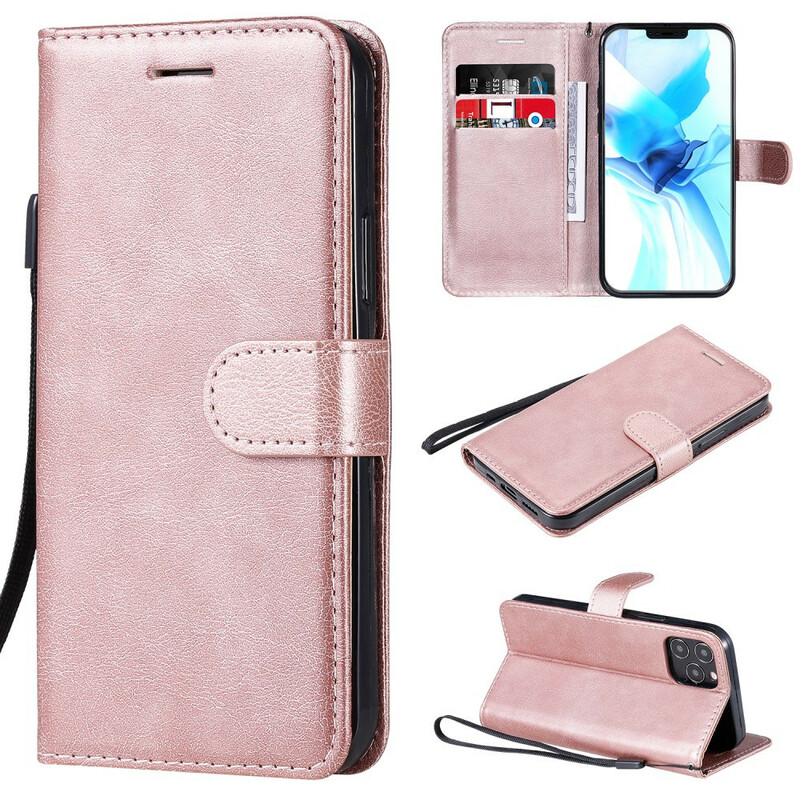 Housse iPhone 12 Max / 12 Pro Solid Color Serie à Lanière Housse iPhone 12 Max / 12 Pro Solid Color Serie à Lanière