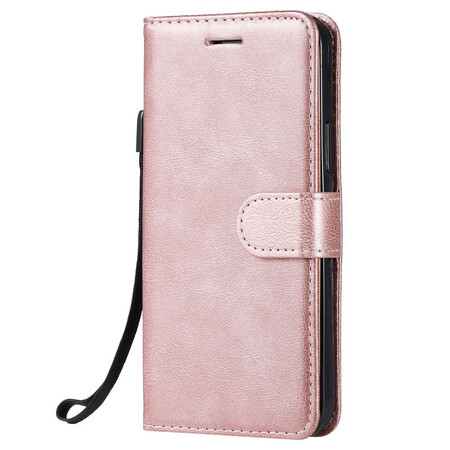 Housse iPhone 12 Max / 12 Pro Solid Color Serie à Lanière