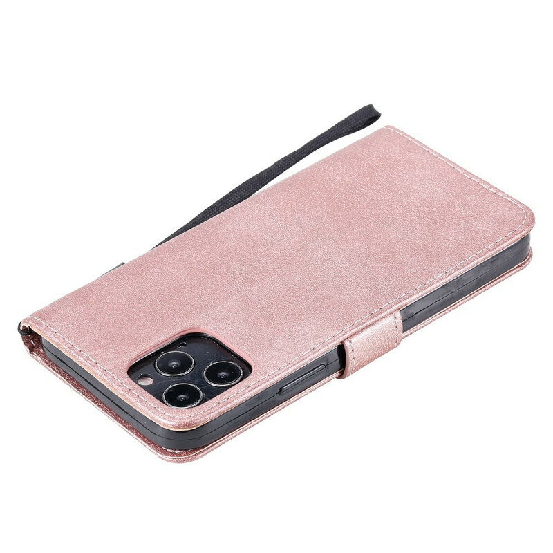 Housse iPhone 12 Max / 12 Pro Solid Color Serie à Lanière Housse iPhone 12 Max / 12 Pro Solid Color Serie à Lanière