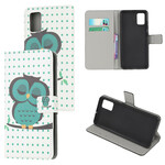 Housse Samsung Galaxy A31 Hibou Endormi Housse Samsung Galaxy A31 Hibou Endormi