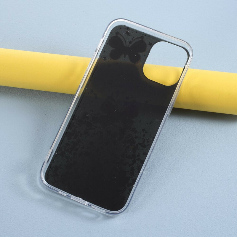 Coque iPhone 12 Max / 12 Pro Paillettes Papillons 3D Coque iPhone 12 Max / 12 Pro Paillettes Papillons 3D