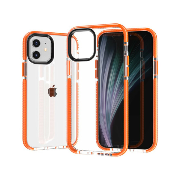 Coque iPhone 12 Max / 12 Pro Transparente rebords Silicone