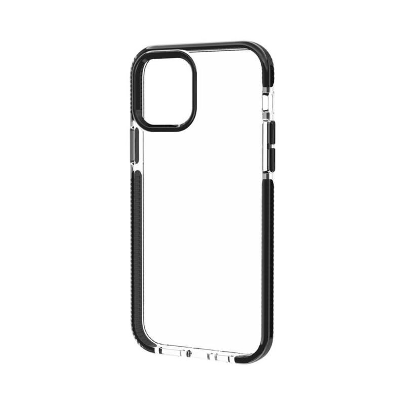 Coque iPhone 12 Max / 12 Pro Transparente rebords Silicone