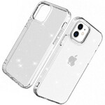 Coque iPhone 12 Max / 12 Pro Transparente Paillettes