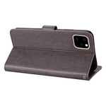 Housse iPhone 12 Max / 12 Pro Hibou Mandala et Breloque Housse iPhone 12 Max / 12 Pro Hibou Mandala et Breloque