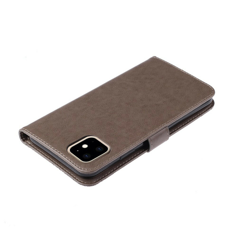 Housse iPhone 12 Max / 12 Pro Hibou Mandala et Breloque Housse iPhone 12 Max / 12 Pro Hibou Mandala et Breloque