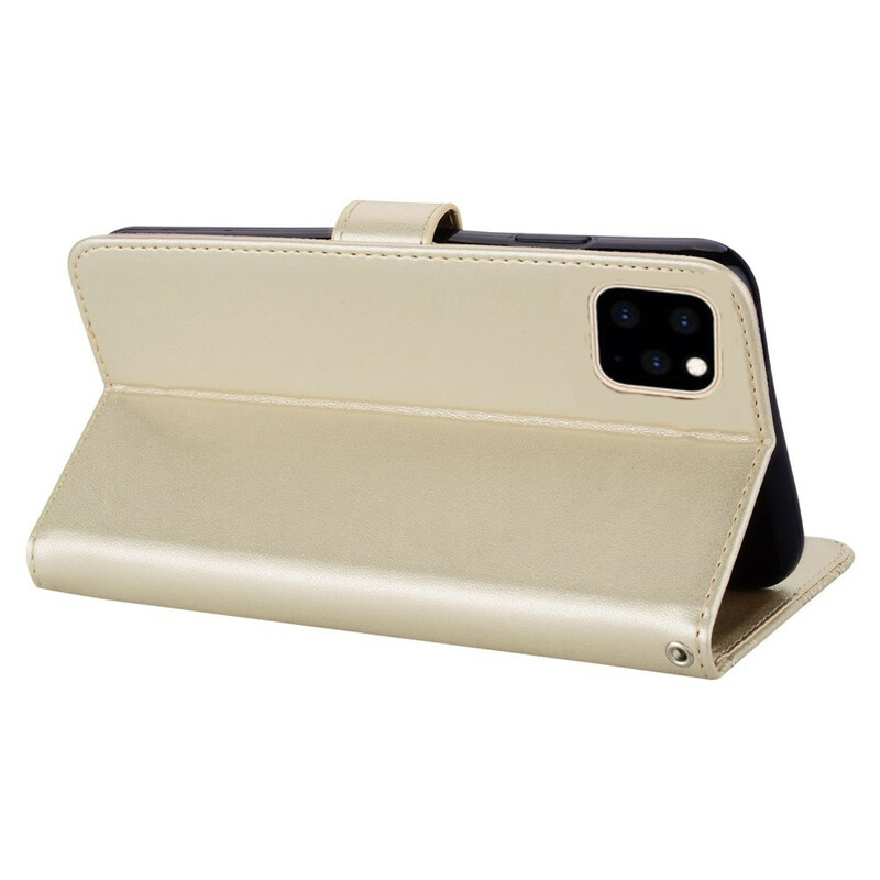 Housse iPhone 12 Max / 12 Pro Hibou Mandala et Lanière Housse iPhone 12 Max / 12 Pro Hibou Mandala et Lanière