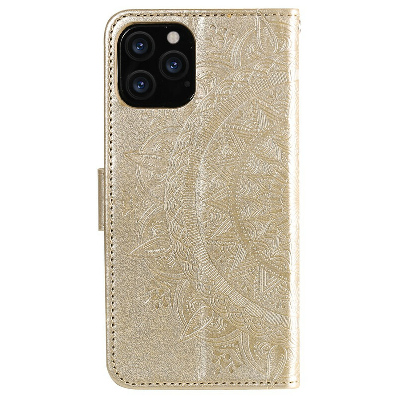 Housse iPhone 12 Max / 12 Pro Mandala Soleil Housse iPhone 12 Max / 12 Pro Mandala Soleil