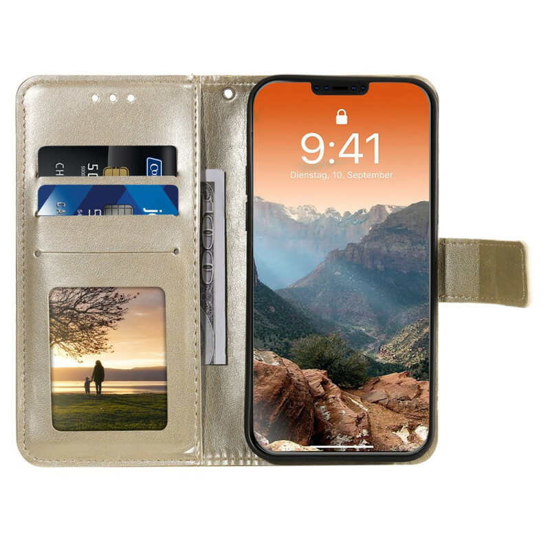 Housse iPhone 12 Max / 12 Pro Mandala Soleil Housse iPhone 12 Max / 12 Pro Mandala Soleil
