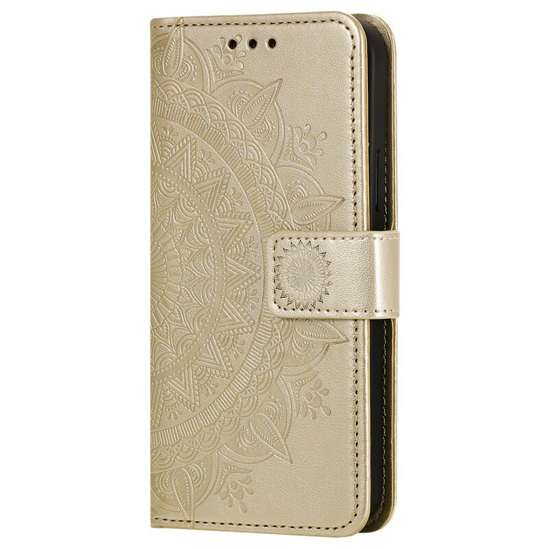 Housse iPhone 12 Max / 12 Pro Mandala Soleil Housse iPhone 12 Max / 12 Pro Mandala Soleil