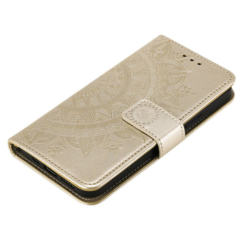 Housse iPhone 12 Max / 12 Pro Mandala Soleil Housse iPhone 12 Max / 12 Pro Mandala Soleil
