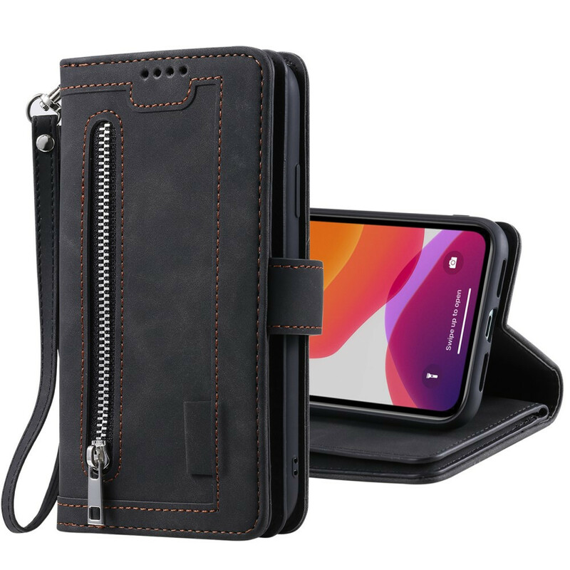 Housse iPhone 12 Max / 12 Pro Porte-Monnaie 9 Porte-Cartes Housse iPhone 12 Max / 12 Pro Porte-Monnaie 9 Porte-Cartes