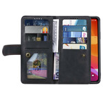 Housse iPhone 12 Max / 12 Pro Porte-Monnaie 9 Porte-Cartes